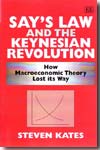 Say's Law and the keynesian revolution. 9781848448261