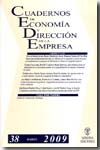 Revista Cuadernos de Economía y Dirección de la Empresa, Nº38, año 2009. 100850741