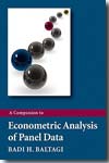 A companion to econometric analysis of panel data
