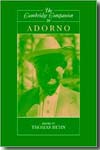The Cambridge Companion to Adorno. 9780521775007