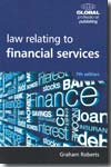 Law relating to financial services. 9781906403263