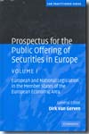 Prospectus for the public offering of securities in Europe. 9780521767996