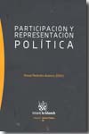 Participación y representación política. 9788498765731