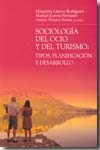 Sociología del ocio y del turismo. 9788433849922
