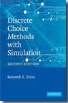 Discrete choice methods with simulation. 9780521747387