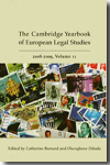 The Cambridge yearbook of European legal studies. Volume 11. 9781841139579