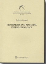 Federalism and material interdependence. 9788814141362