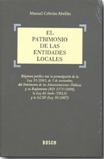 El patrimonio de las entidades locales. 9788497905329