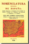 Nomenclatura geográfica de España. 9788497616980