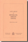 Anuario de Historia del Derecho Español. Tomo LXXVIII Y LXXIX