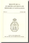 Boletín de la Academia Asturiana de Heráldica y Genealogía, Nº12, año 2009. 100867120