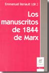 Leer los manuscritos de 1844 de Marx
