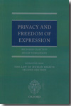 Privacy and freedom of expression. 9780199579730