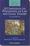 A companion to philosophy of Law and legal theory