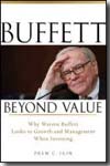 Buffett beyond value. 9780470467152
