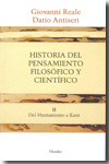 Historia del pensamiento filosófico y científico. Vol. 2. 9788425415890