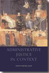 Administrative justice in context. 9781841139289