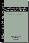 Los himnos de Hölderlin "Germania" y "El Rin". 9789507867811