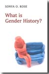 What is gender history?. 9780745646152