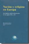 Nación y religión en Europa. 9788499110400