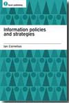 Information policies and strategies. 9781856046770