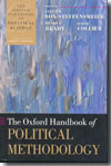 The Oxford handbook of political methodology. 9780199585564