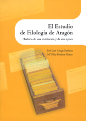 El estudio de Filología de Aragón. 9788499111223
