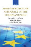 Administrative Law and policy of the European Union. 9780199286485