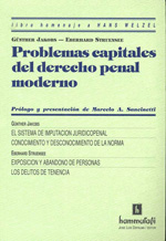 Problemas capitales del Derecho penal moderno. 9789507410550