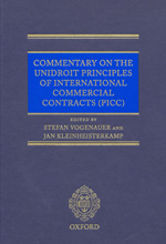 Commentary on the UNIDROIT Principles of International Comercial Contracts (PICC)