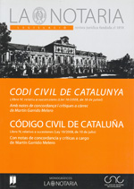 El Libro Cuarto del Código Civil de Cataluña relativo a las sucesiones. 9788497686105