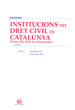Institucions del dret civil a Catalunya. Volum III