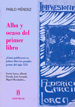 Alba y ocaso del primer libro. 9788496405776