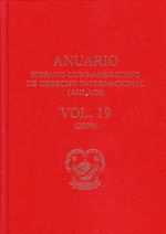 Anuario hispano-luso-americano de Derecho internacional. 9788430951802