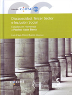 Discapacidad, tercer sector e inclusión social. 9788496889781