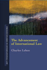 The advancement of international Law. 9781841132785