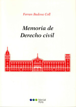 Memoria de Derecho civil. 9788497687447