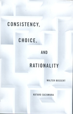Consistency, choice, and rationality