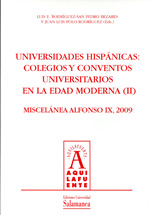 Universidades hispánicas. 9788478001774
