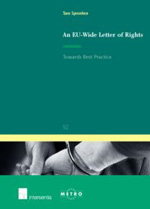 An EU-wide letter of rights. 9789400001633