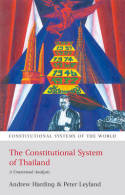 The constitutional system of Thailand. 9781841139722