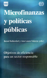 Microfinanzas y políticas públicas