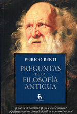 Preguntas de la Filosofía Antigua. 9788424919559