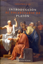 Introducción al vocabulario de Platón. 9788492411924