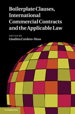 Boilerplate clauses, international commercial contracts and the applicacle Law