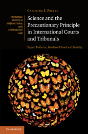 Science and the precautionary principle in International Courts and Tribunals. 9780521513265