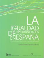 La igualdad de oportunidades en España. 9788489116733