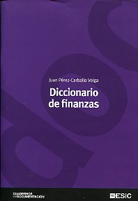 Diccionario de finanzas. 9788473566384