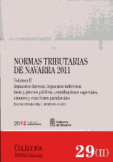 Normas tributarias de Navarra 2011. 9788423532643