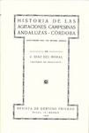 Historia de las agitaciones campesinas andaluzas - Córdoba. 9788481544961